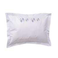 Set Fundas Bordada Enredadera Lila 220 Hilos 50x70cm