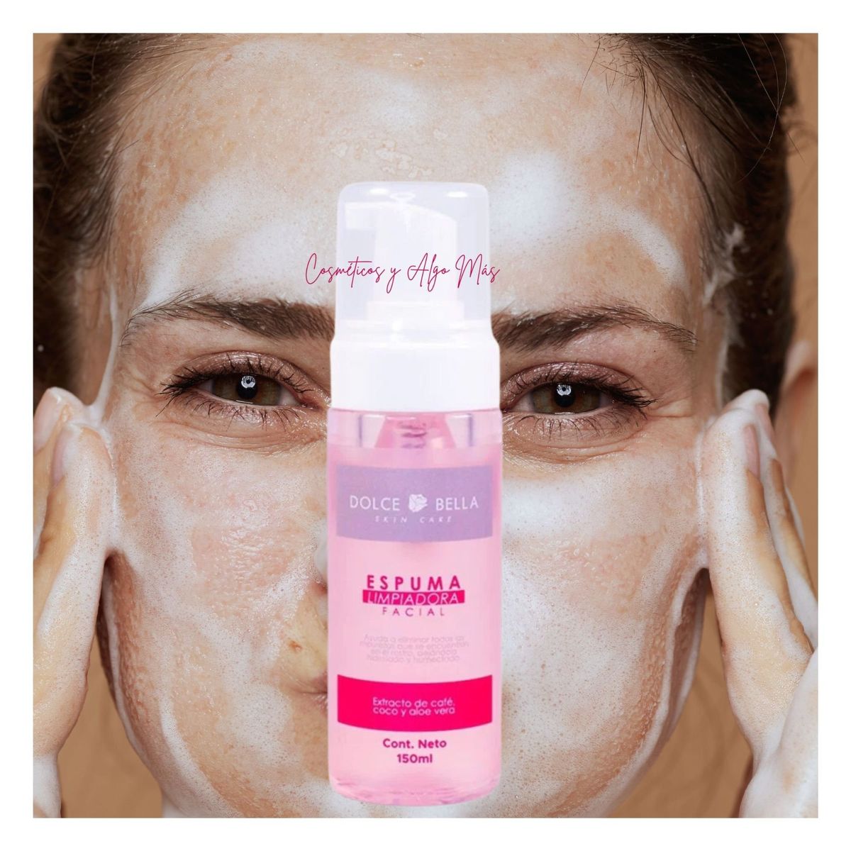 DOLCE BELLA - ESPUMA FACIAL LIMPIADORA DOLCE BELLA