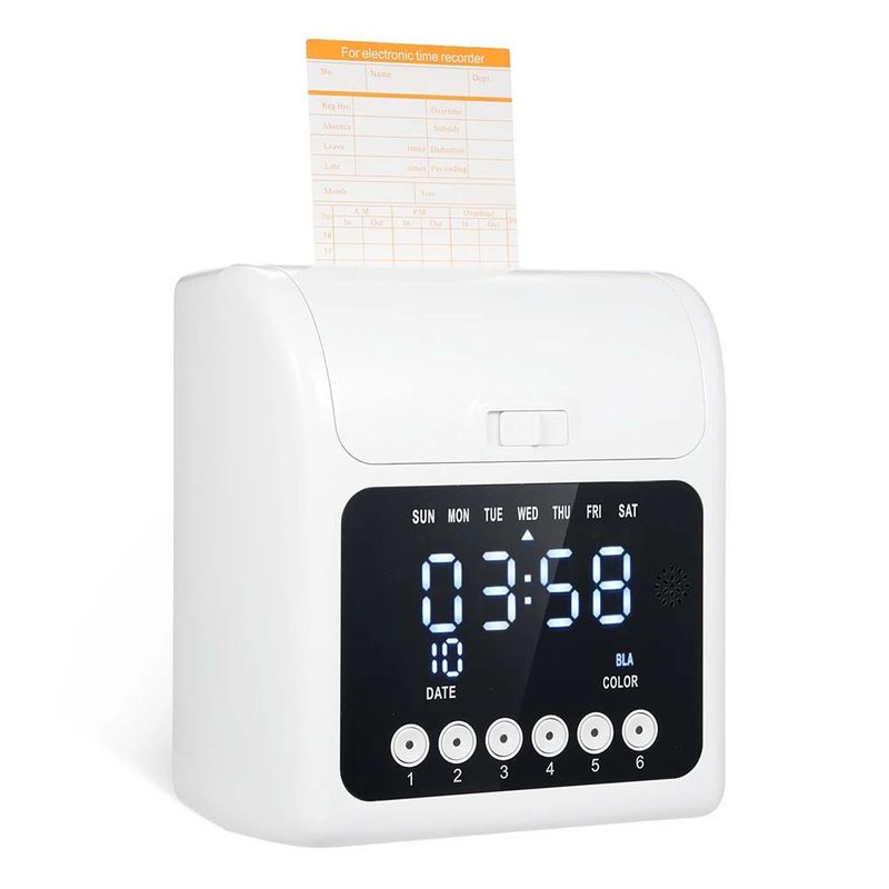 TODODESCUENTO - Reloj Control De Asistencia con tarjetero