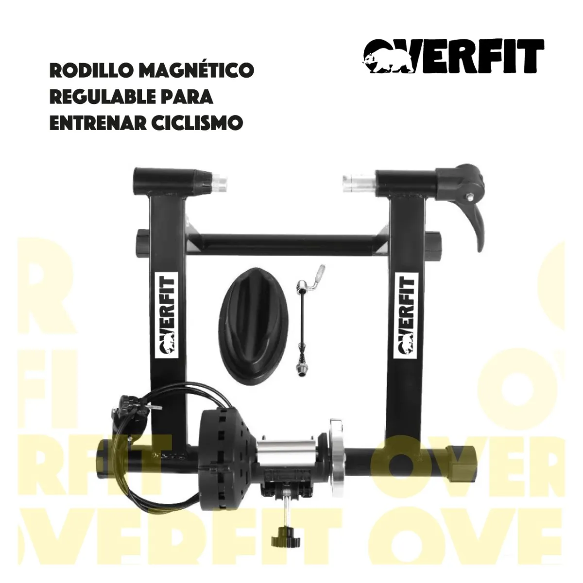 OVERFIT - Rodillo Magnético Bicicleta Ciclismo Entrenamiento Overfit
