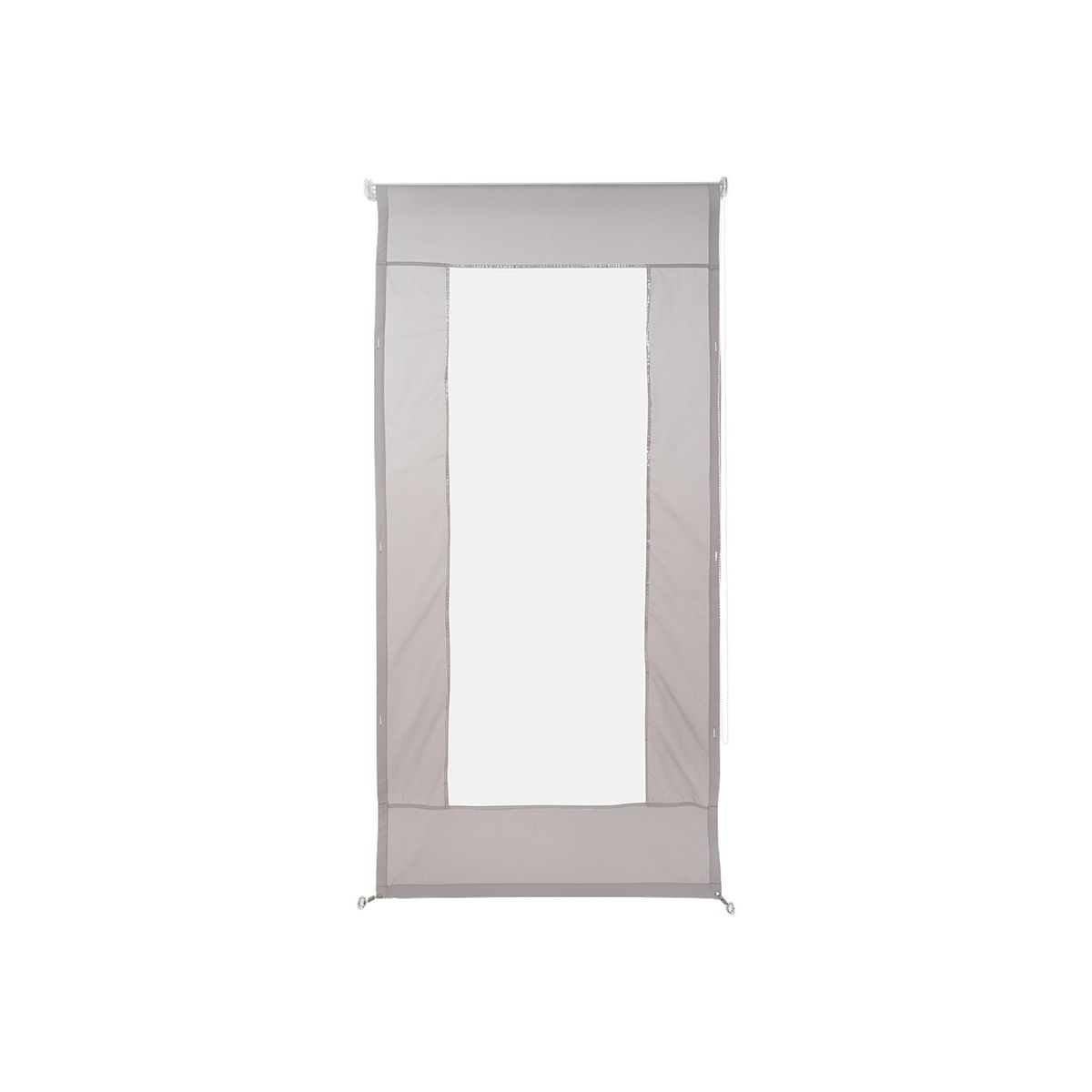 CHANTILLY - Cierre Terraza Pvc 100X250cm Color Gris CHANTILLY