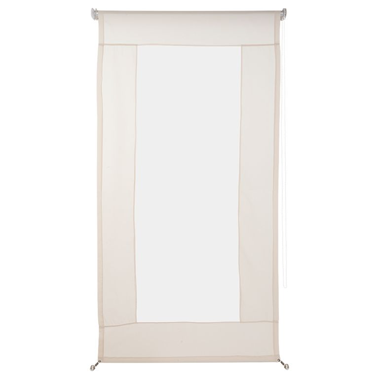 Cierre Terraza Pvc 150X250cm Color Marfil
