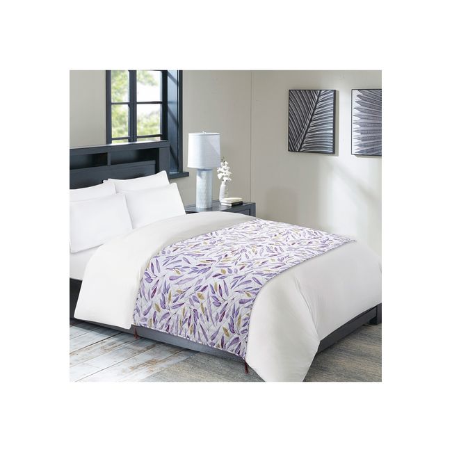 CHANTILLY - Piecera Microfibra Hojas De Invierno 100x200cm CHANTILLY