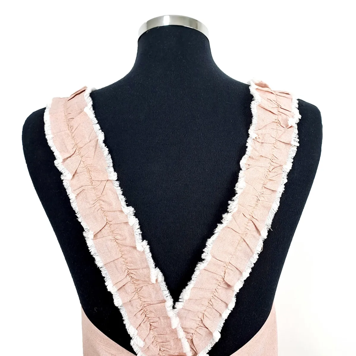 CHANTILLY - Delantal Flanners 94x75cm Rosado CHANTILLY