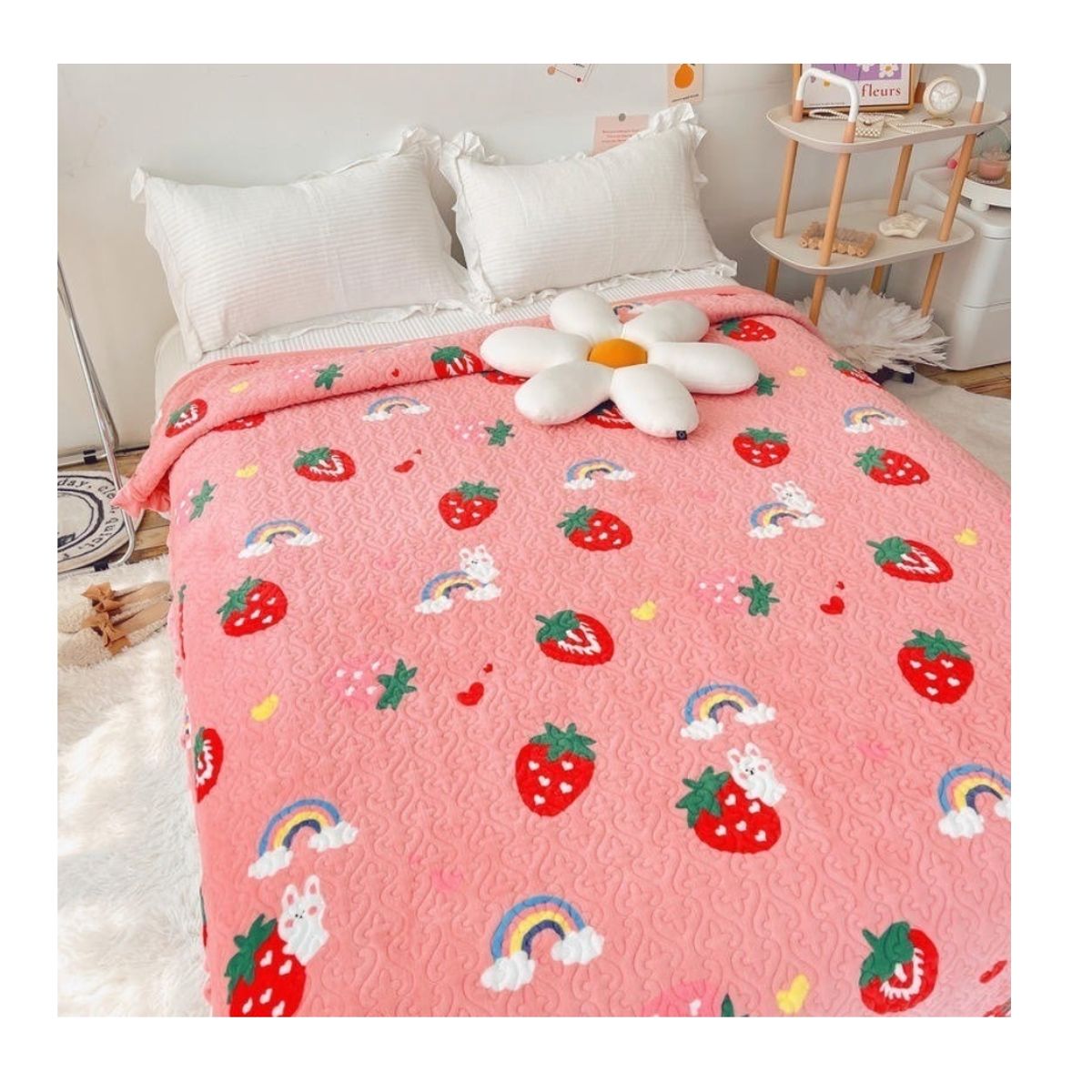 HOMER DESIGN - Cubrecama Cobertor Quilt 1.5 Plazas Homerdesgincl Hmcg5