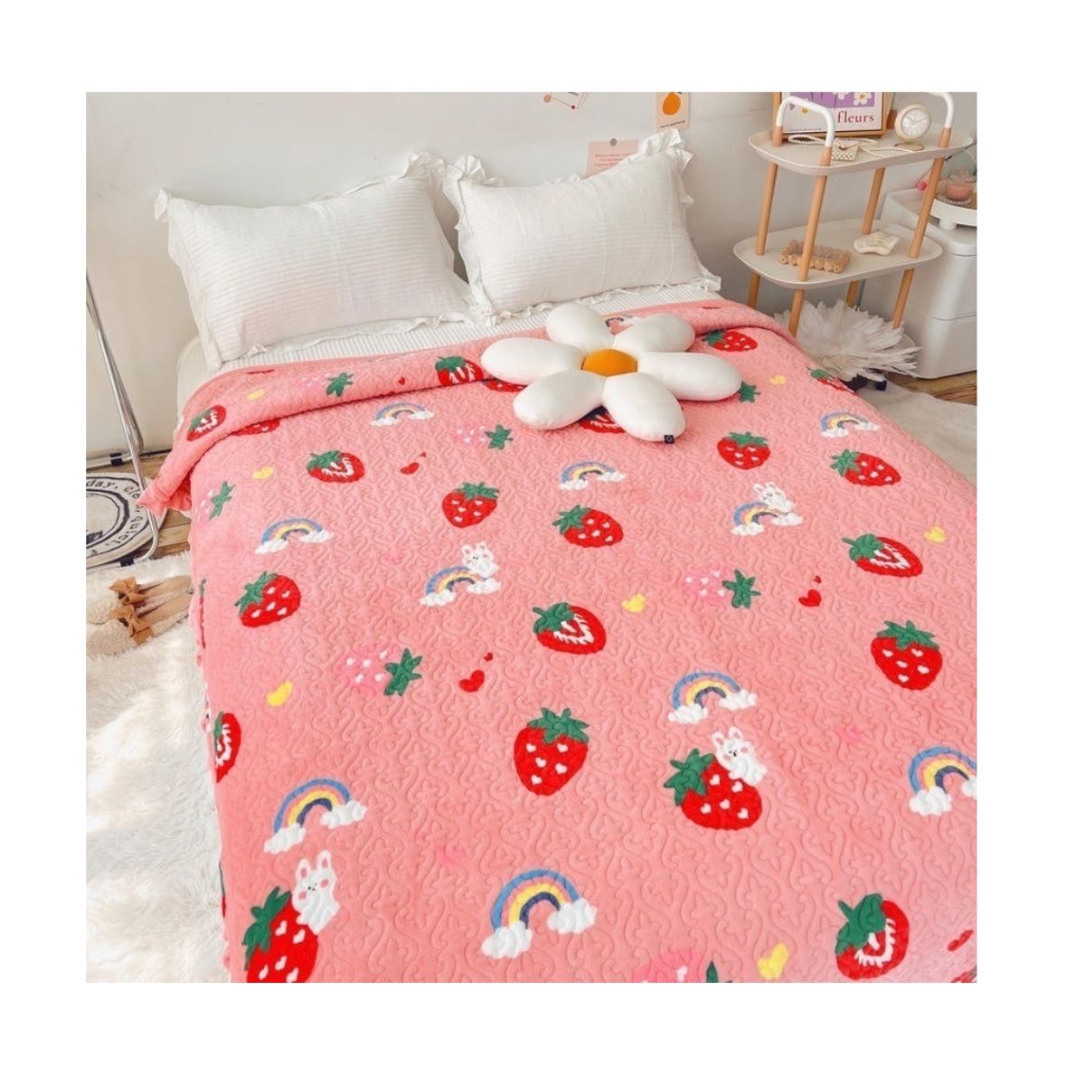 HOMER DESIGN - Cubrecama Cobertor Quilt 1.5 Plazas Homerdesgincl Hmcg5