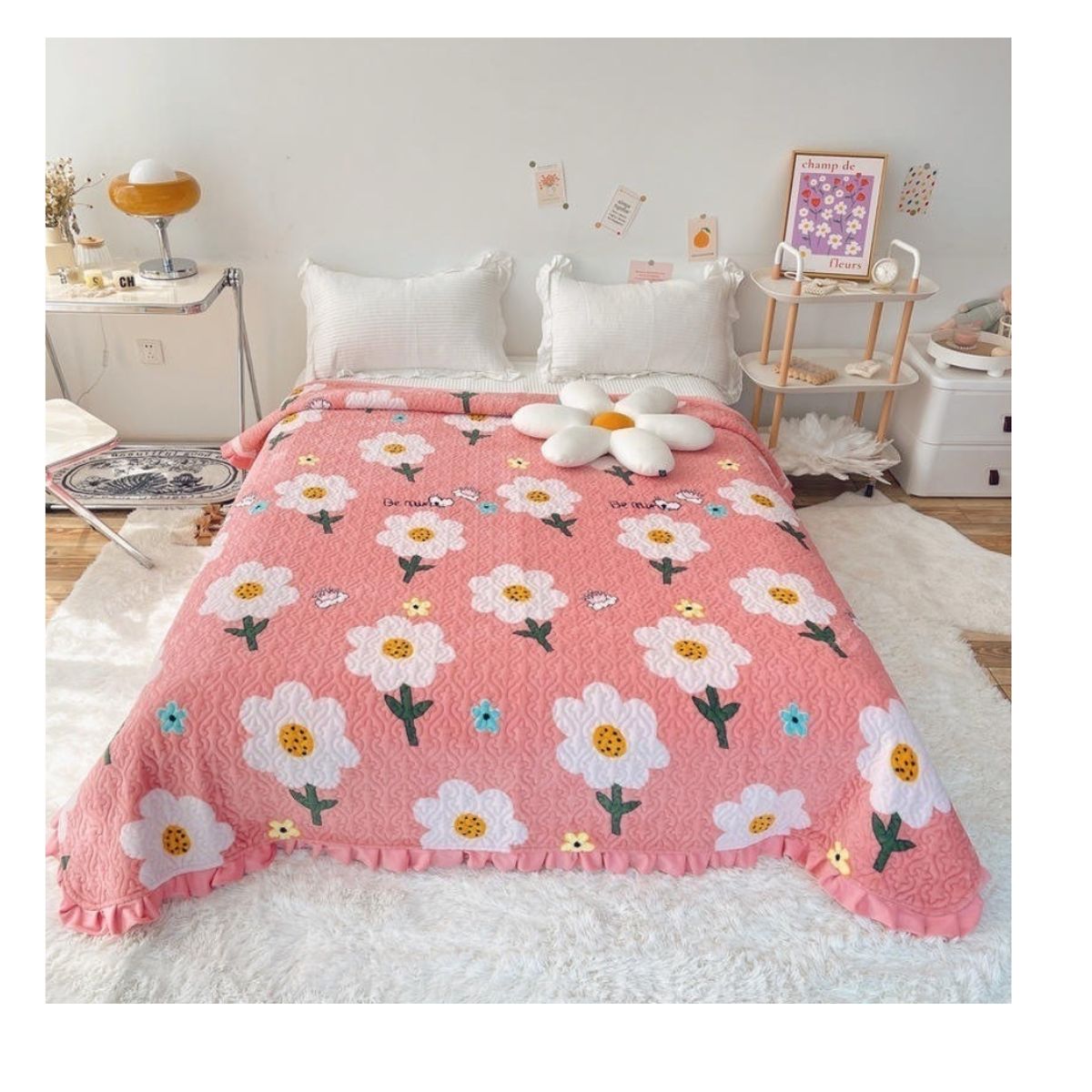 HOMER DESIGN - Cubrecama Cobertor Quilt 1.5 Plazas Homerdesgincl Hmcg6
