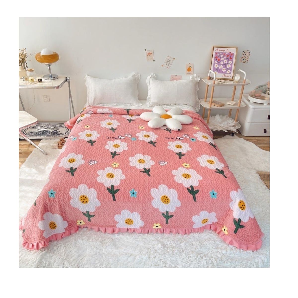 HOMER DESIGN - Cubrecama Cobertor Quilt 1.5 Plazas Homerdesgincl Hmcg6