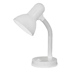 EGLO - Lámpara Escritorio E27 Basic Blanco 9229