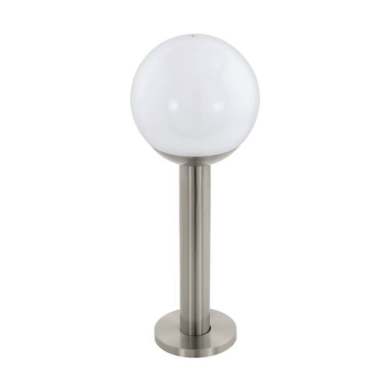 EGLO - Lámpara Pie Nisia Acero Inoxidable 1X9W E27 Cod900266