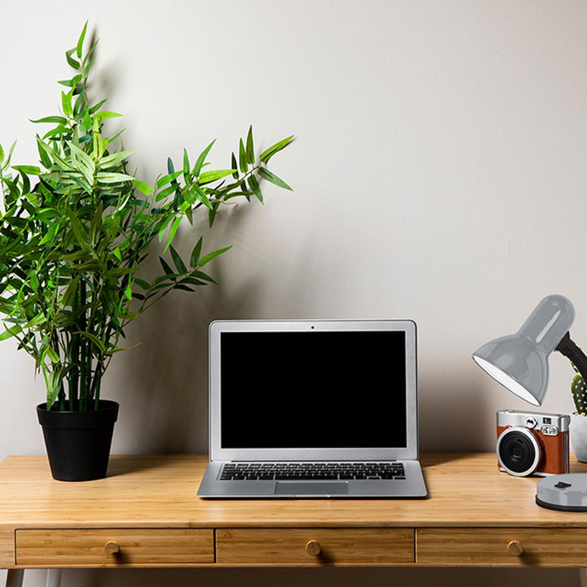 EGLO - Lámpara Escritorio Basic 1 Plata E27 Cod.90977