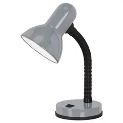 EGLO - Lámpara Escritorio E27 Basic 1 Plata 90977