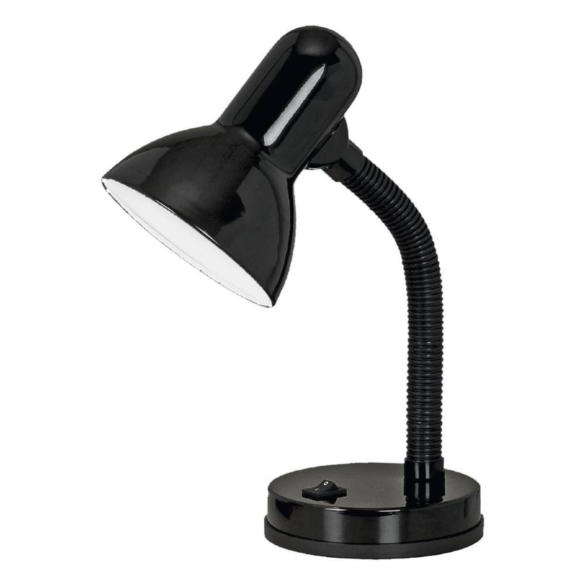 EGLO - Lámpara Escritorio Basic Acrílico Negro 40w E27 Cod9228