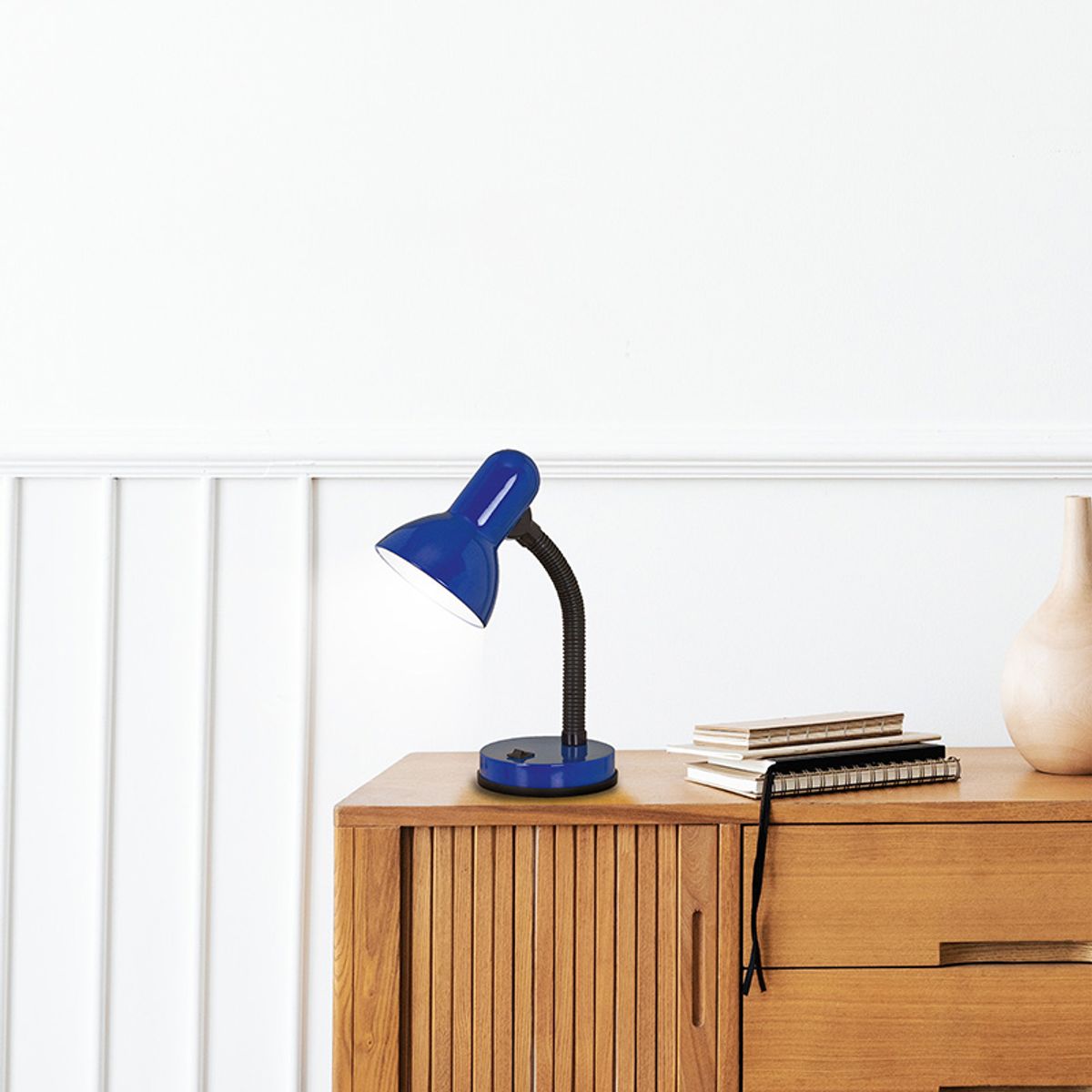 EGLO - Lámpara Escritorio E27 Basic Azul 9232