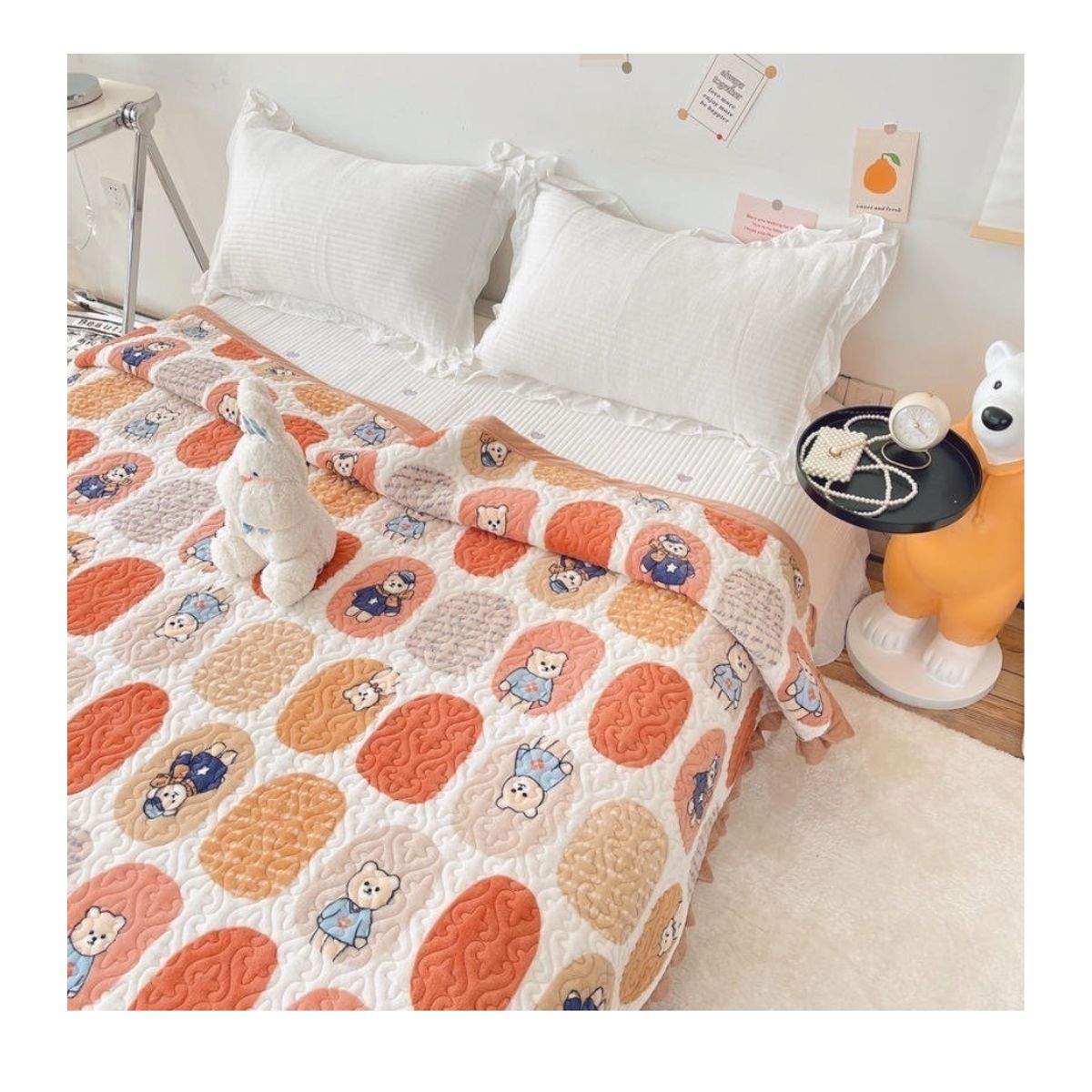 HOMER DESIGN - Cubrecama Cobertor Quilt 2 Plazas Homerdesgincl Hmcg7