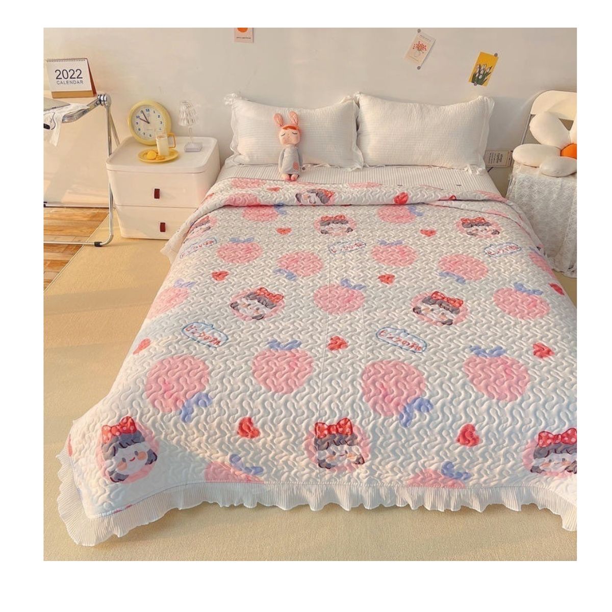 HOMER DESIGN - Cubrecama Cobertor Quilt 2 Plazas Homerdesgincl Hmcg10