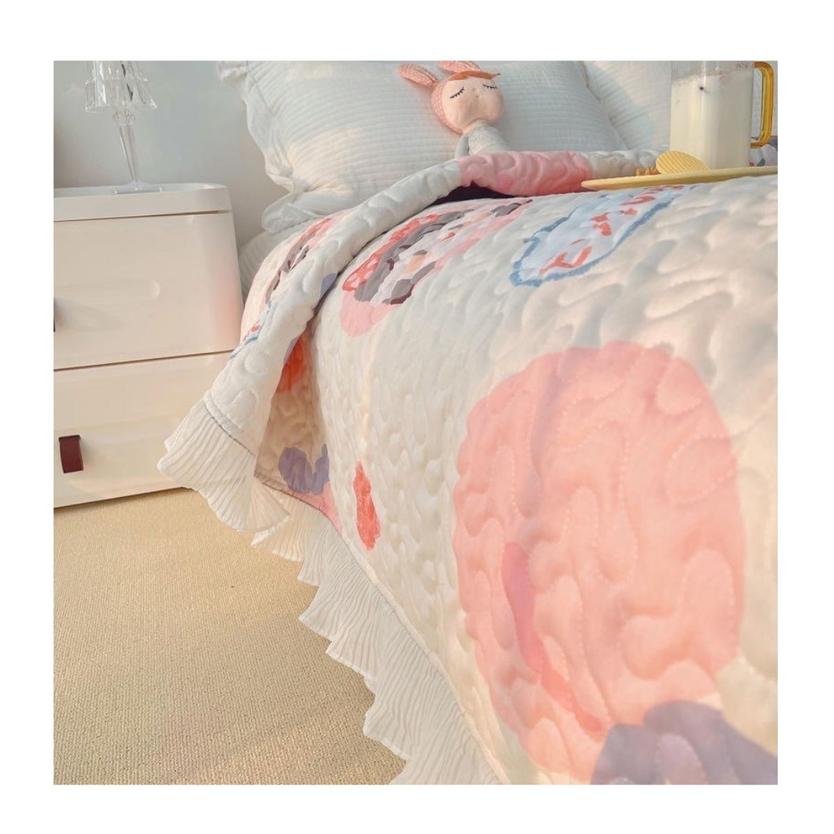 HOMER DESIGN - Cubrecama Cobertor Quilt 2 Plazas Homerdesgincl Hmcg10