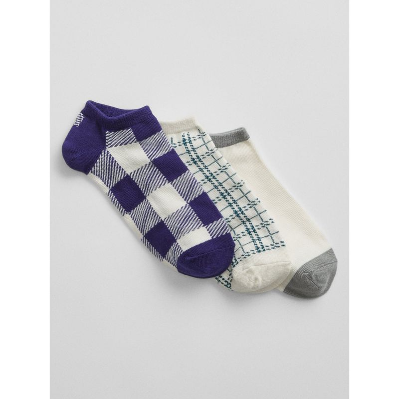 GAP - Pack De 3 Calcetines Mujer Multicolor