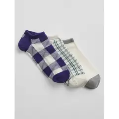 GAP - Pack De 3 Calcetines Mujer Multicolor