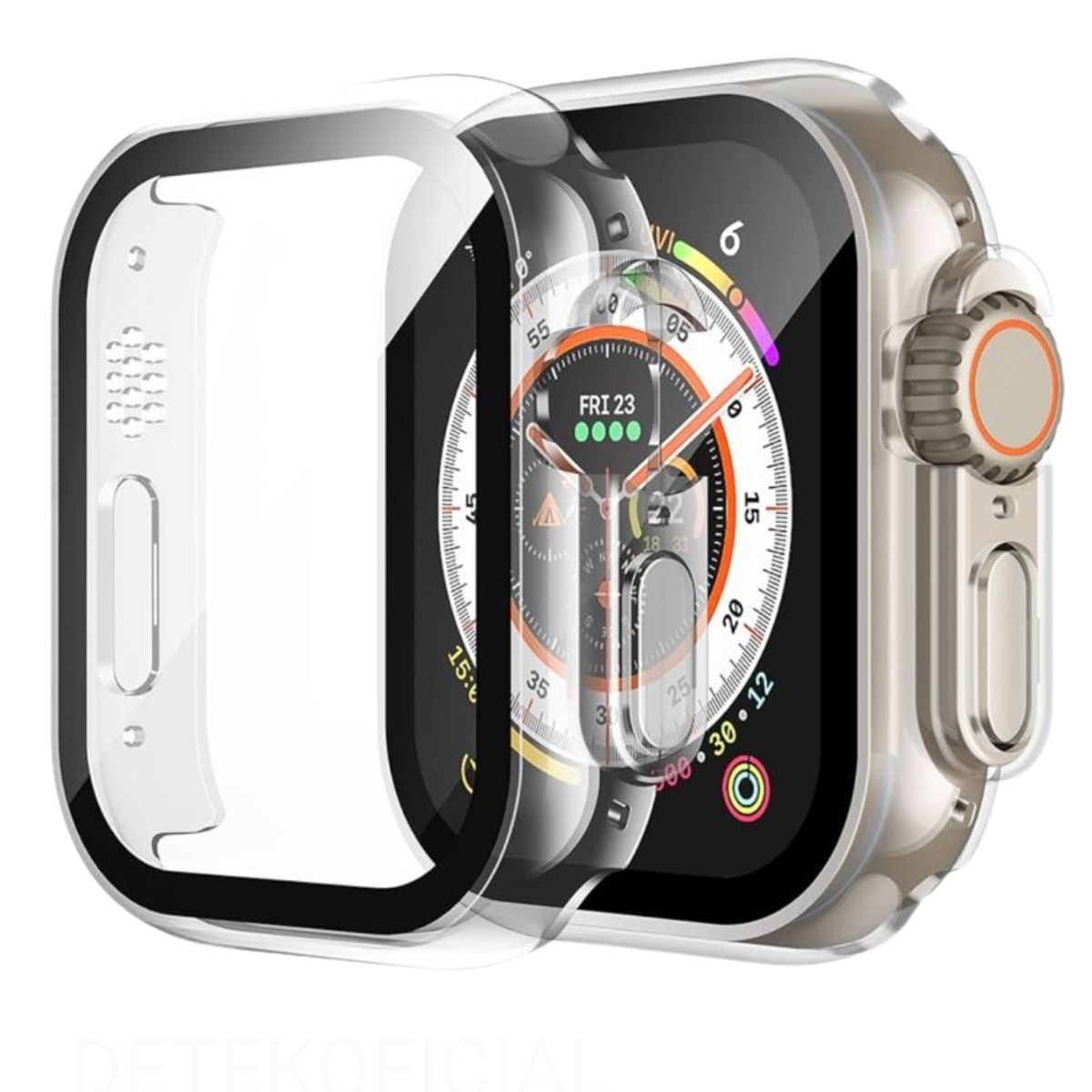 GENERICO - Carcasa Protectora Para Apple Watch Ultra 1 2 3 49MM
