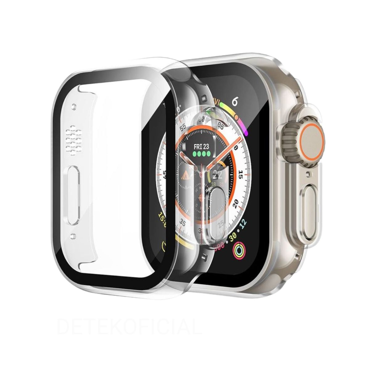 GENERICO - Carcasa Protectora Para Apple Watch Ultra 1 2 3 49MM