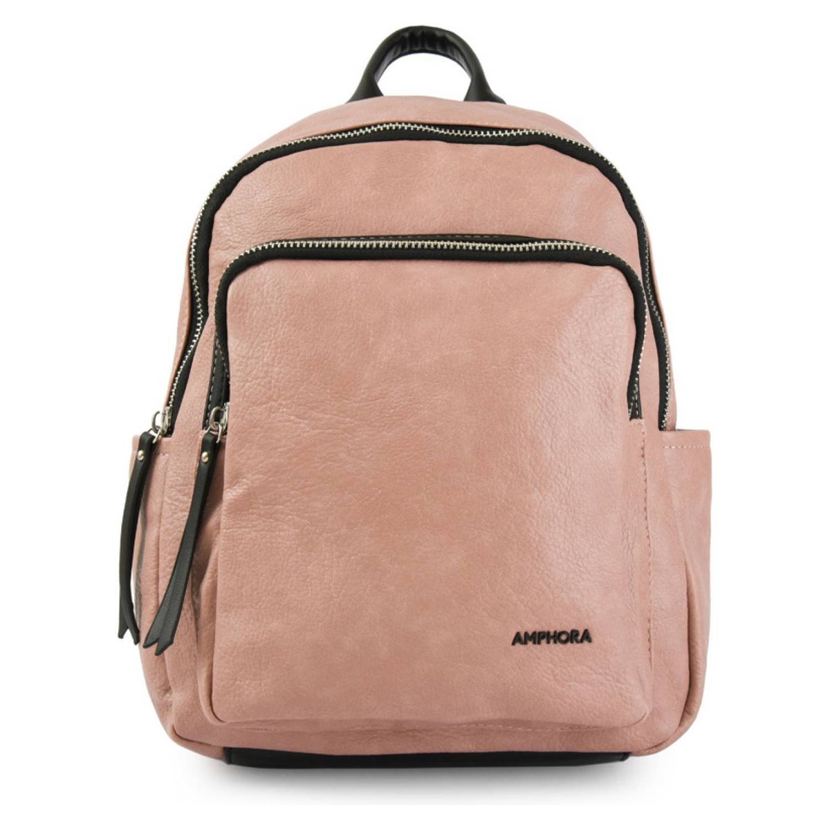 AMPHORA - Cresa mochila  grande rosa viejo