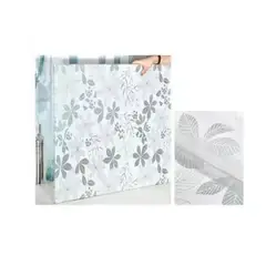 GENERICO - Vinilo Para Ventana 1 Rollo 2mt X 45cm Diseño Flores Varias.