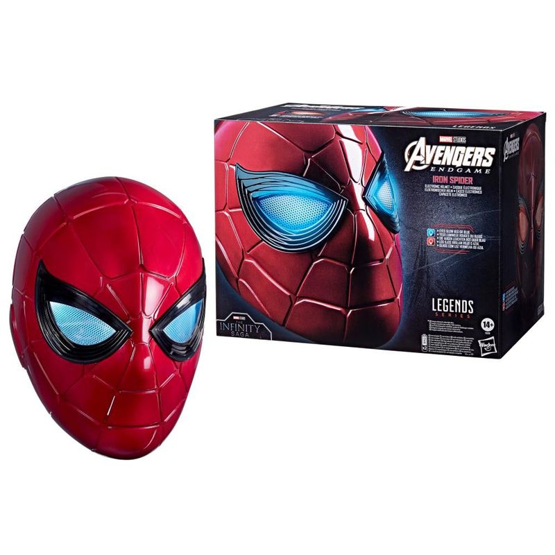 HASBRO - Casco Electronico Iron Spider Marvel Legends