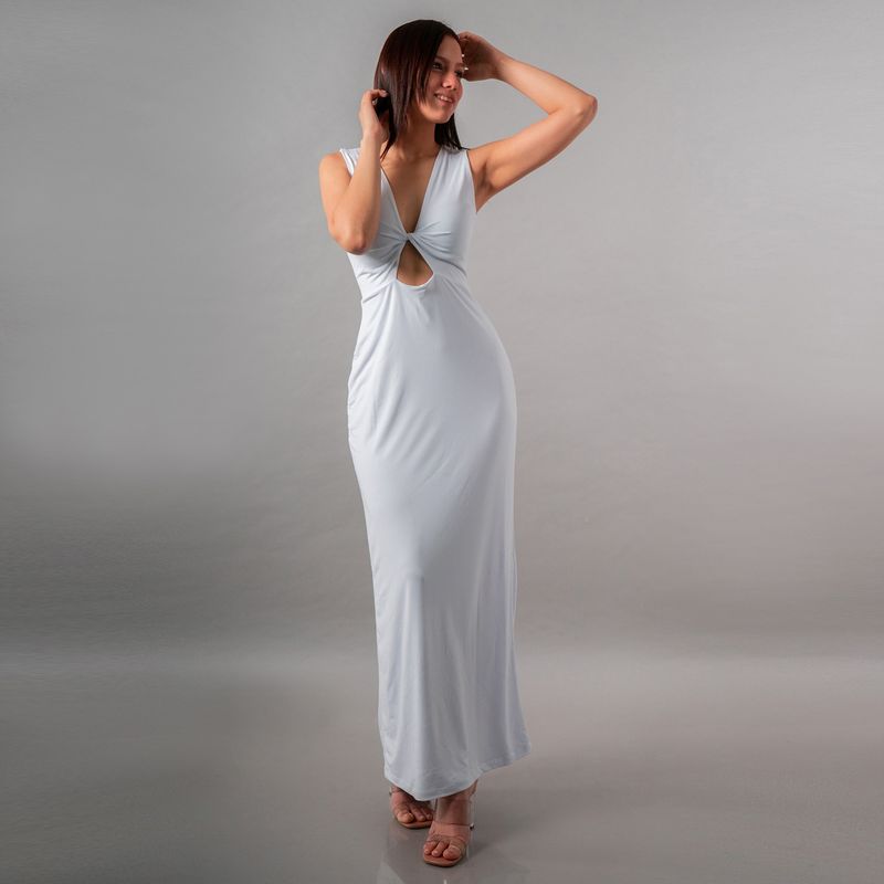 KADOOS - VESTIDO LARGO VERANO SIN MANGAS