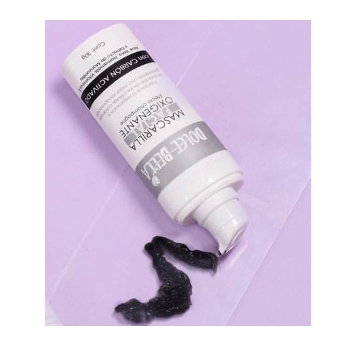 DOLCE BELLA - MASCARILLA FACIAL OXIGENANTE CON CARBON ACTIVADO.-