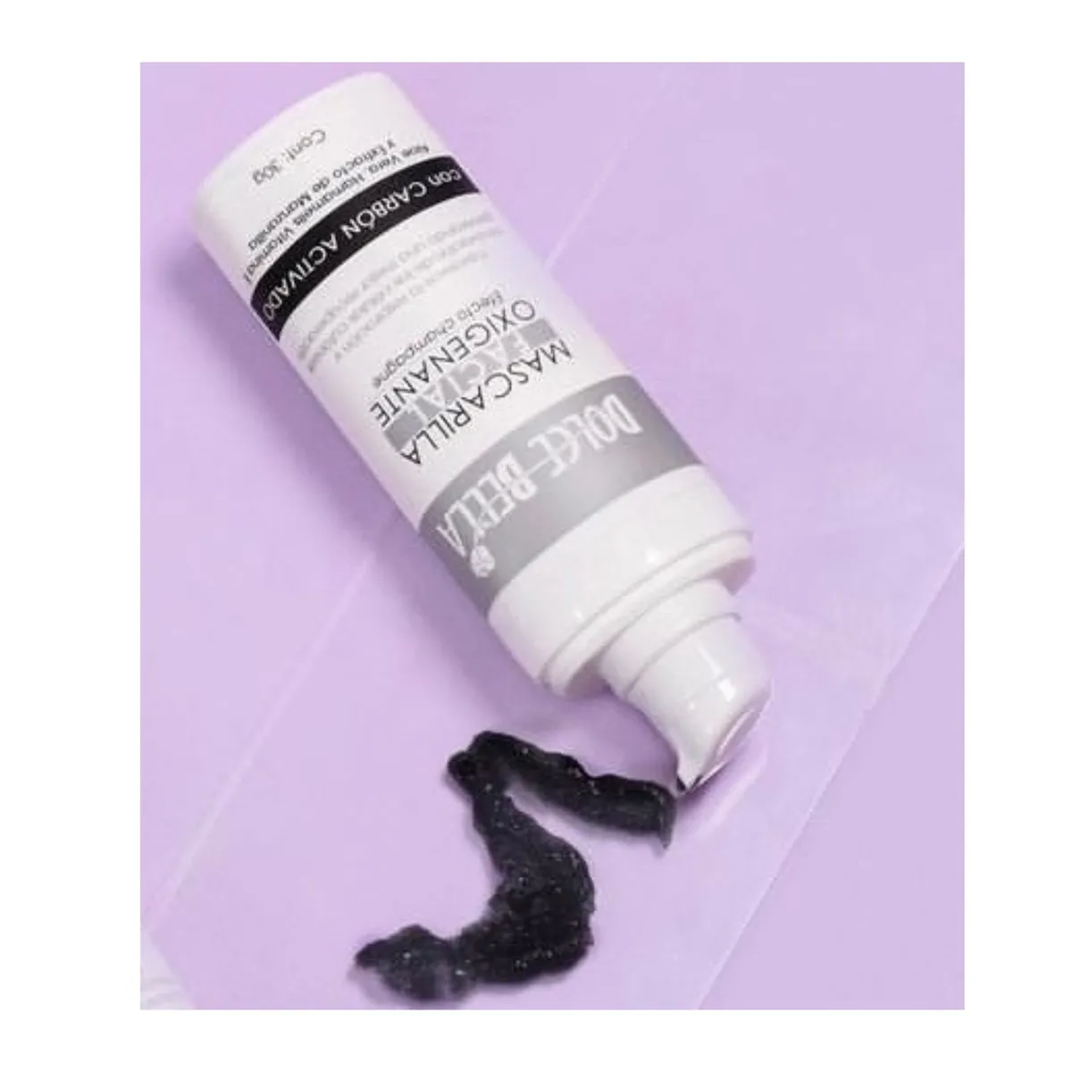 DOLCE BELLA - MASCARILLA FACIAL OXIGENANTE CON CARBON ACTIVADO.-