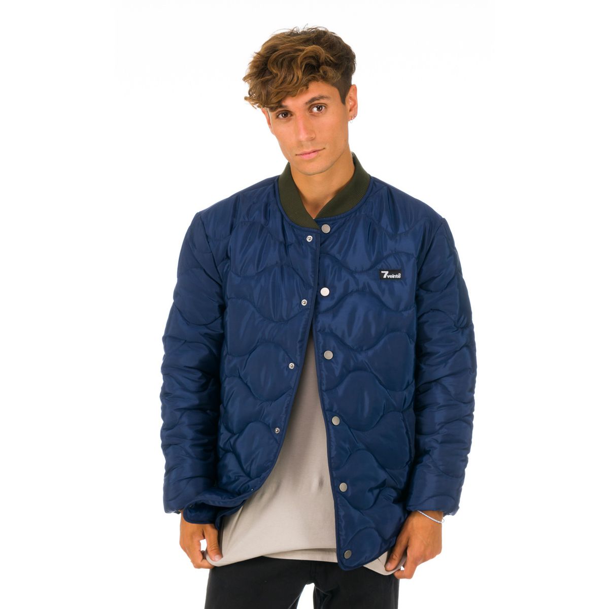 7VEINTE - Chaqueta Unisex Holla Azul 7VEINTE