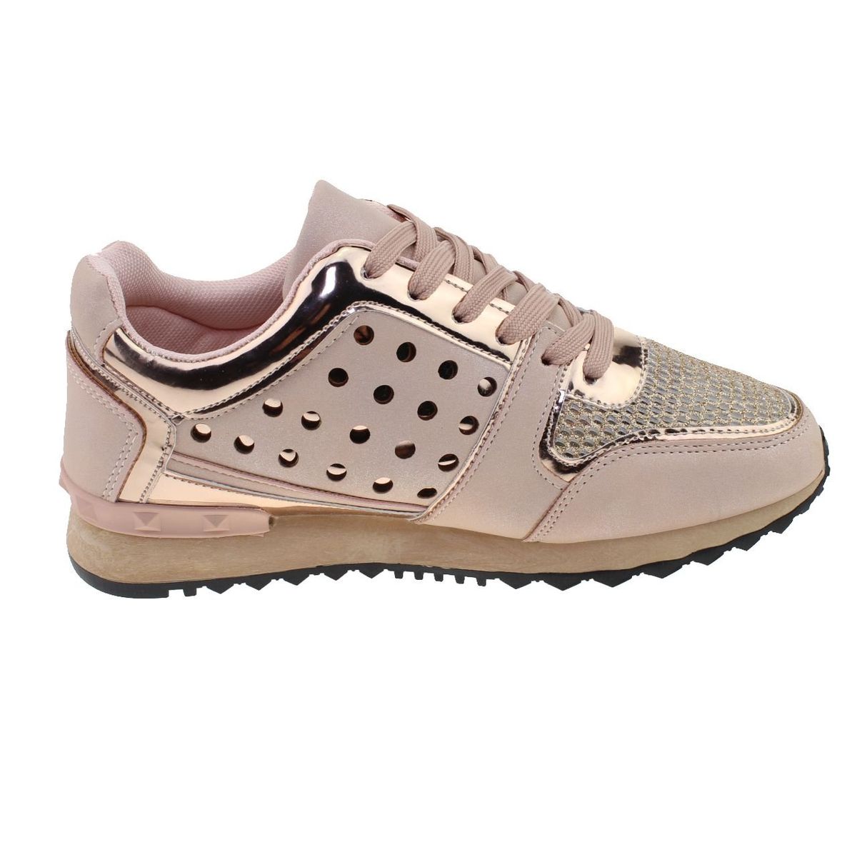 GENERICO - Zapatilla Formal Para Mujer Color Rosa…