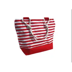 GENERICO - Bolso Cartera Playa Verano Estampado Camping Moda Mochila Rojo