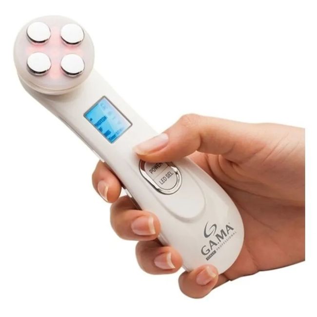 GAMA - Masajeador Facial Gama Multi Led Color Antiarrugas Antiacné