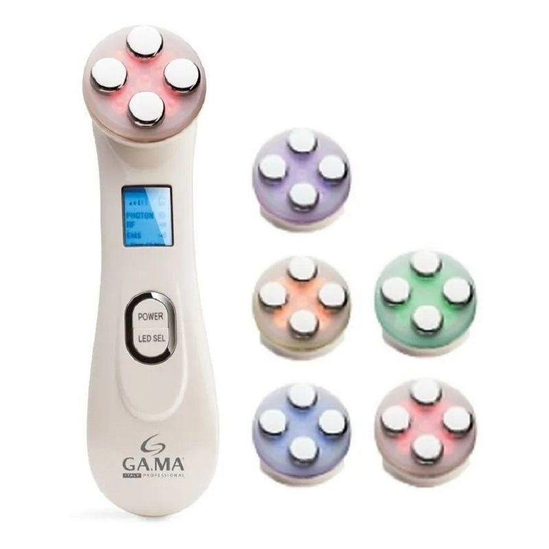 GAMA - Masajeador Facial Gama Multi Led Color Antiarrugas Antiacné