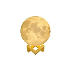 GENERICO - Lampara Luna Lampara Velador Lampara Escritorio Lampara 3d 82377
