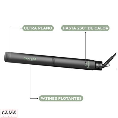 Imagen 2 del producto Plancha Alisadora Elegance Avocado Ceramic Ion Active Oil