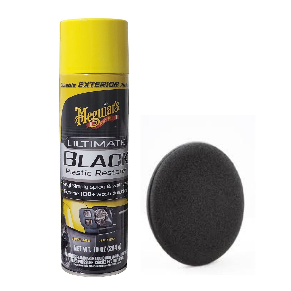 Renovador de Plasticos Meguiars más Esponja aplicadora, marca MEGUIARS - Foto Principal