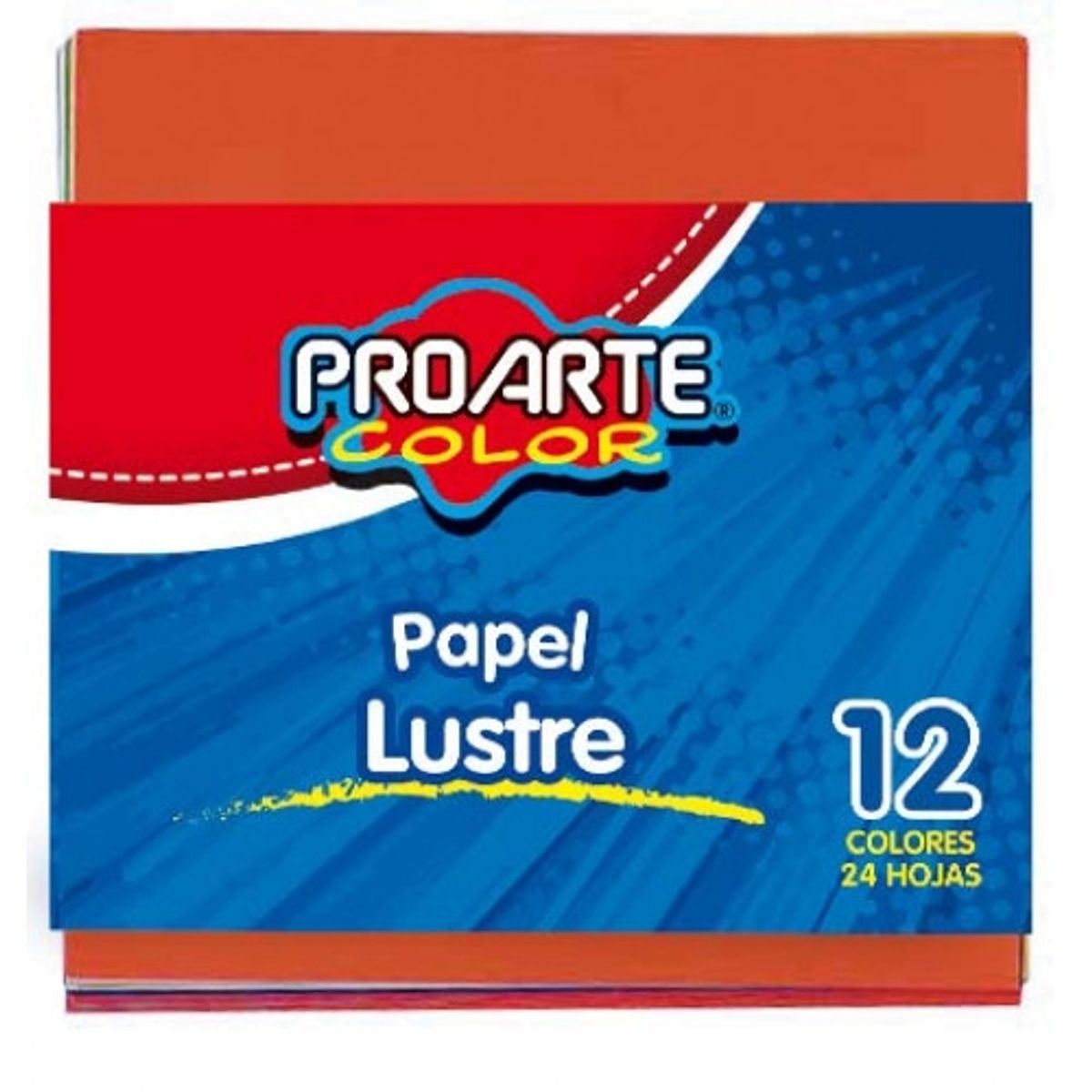PROARTE - Pack 5x Papel lustre 10 x 10 brillante