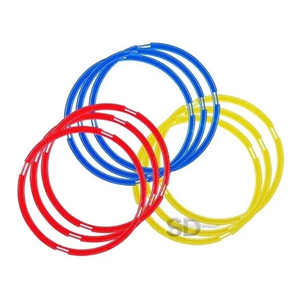 SDFIT - Pack 12x Aros De Agilidad C Clip Union Circuito – Mks- 8026