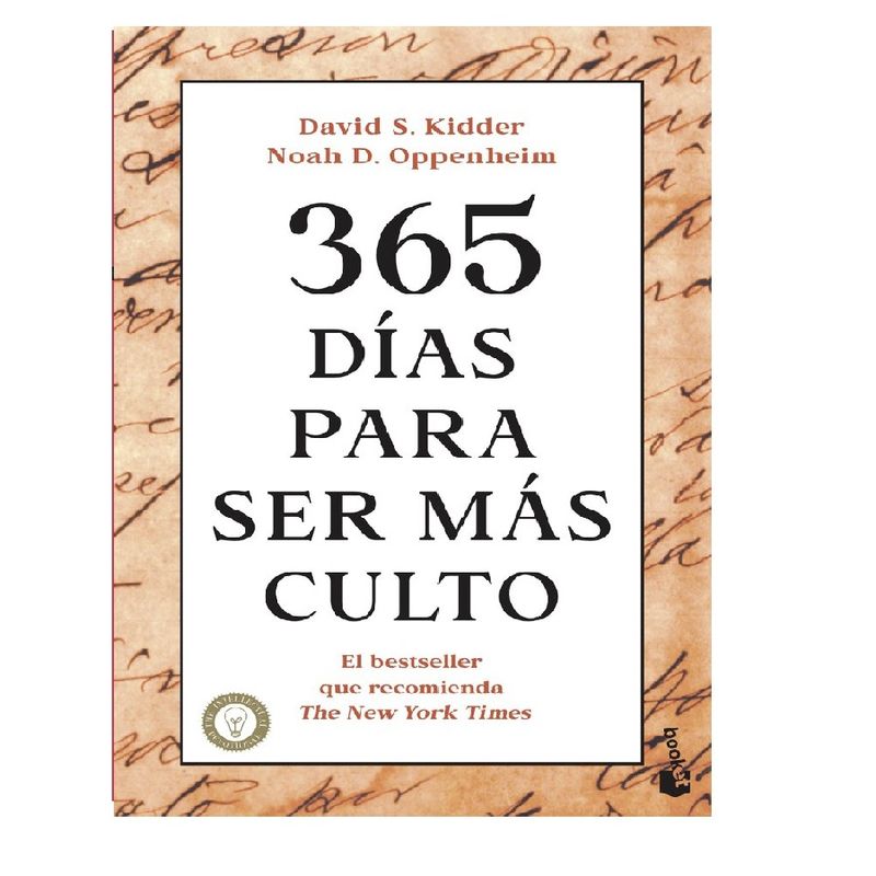 BOOKET - 365 DIAS PARA SER MAS CULTO