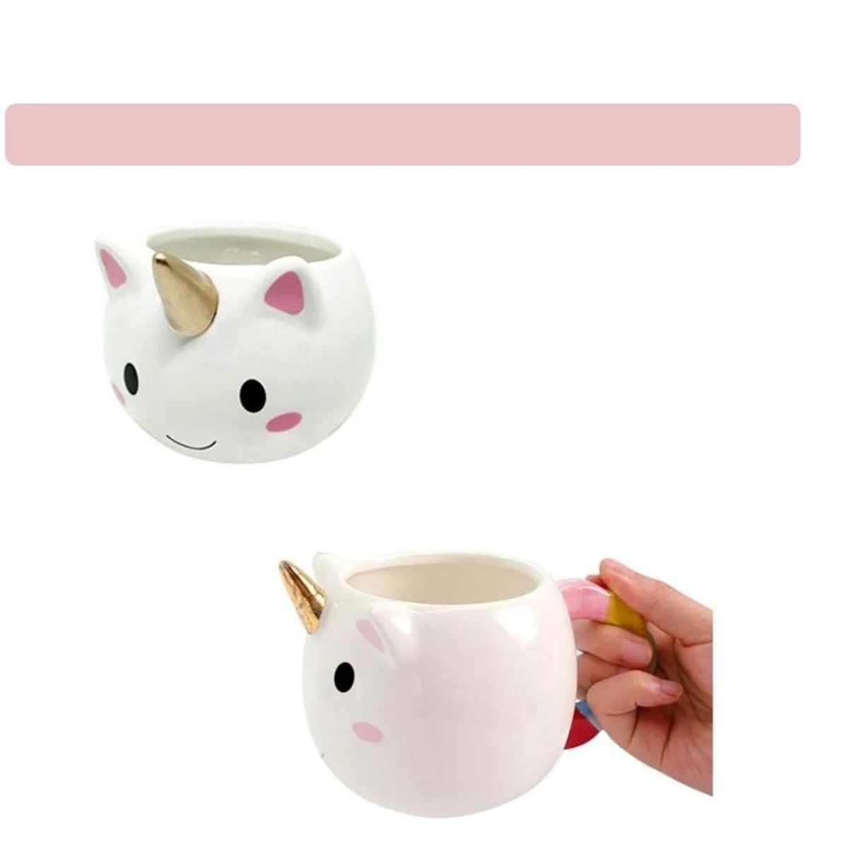 UNIVERSAL - Taza Tazon Unicornio Mug Ceramica 3d