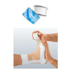 GENERICO - Cinta Deportiva Rígida 25cm Adhesivo Zinc Vendaje Funcional