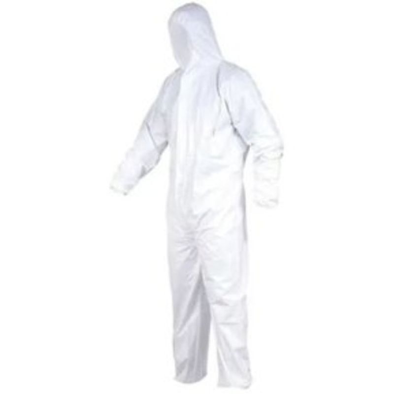 GENERICO - Buzo Desechable Overol - Tipo Tyvek PACK 5 UNIDAD