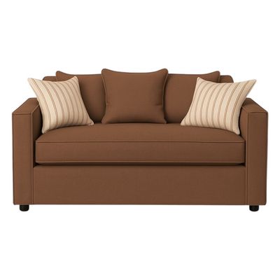 Imagen 2 del producto Living 311 Romeo Cafe sofa 3 Cuerpos Resortes + 2 sitiales de madera