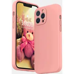 GENERICO - Carcasa Para iPhone 11 Pro max Silicona Rosa Antigolpe.