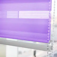 GENERICO - Cortina Roller Duo Día Noche 120x200 Lila