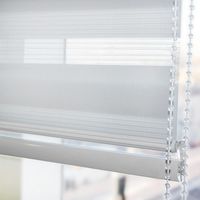 Cortina Roller Duo Día Noche 100x200 Blanco