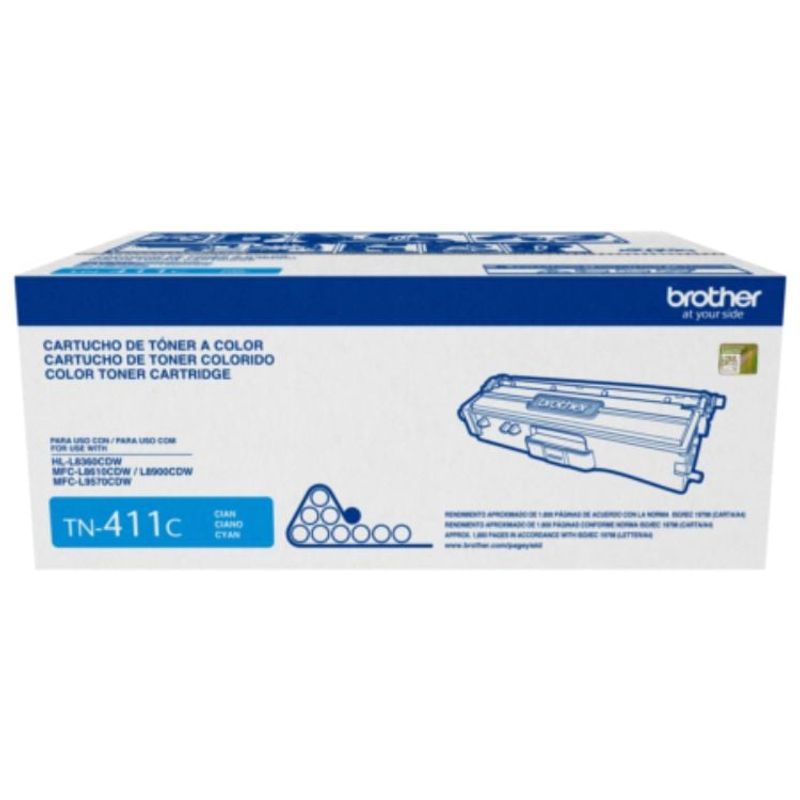 BROTHER - Cartucho de toner TN-411C Cyan
